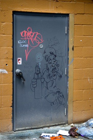downtown Vancouver door