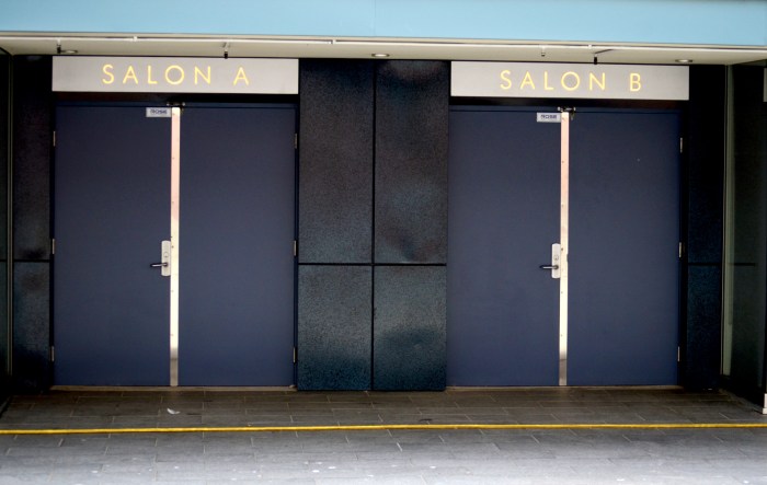 Vancouver downtown door