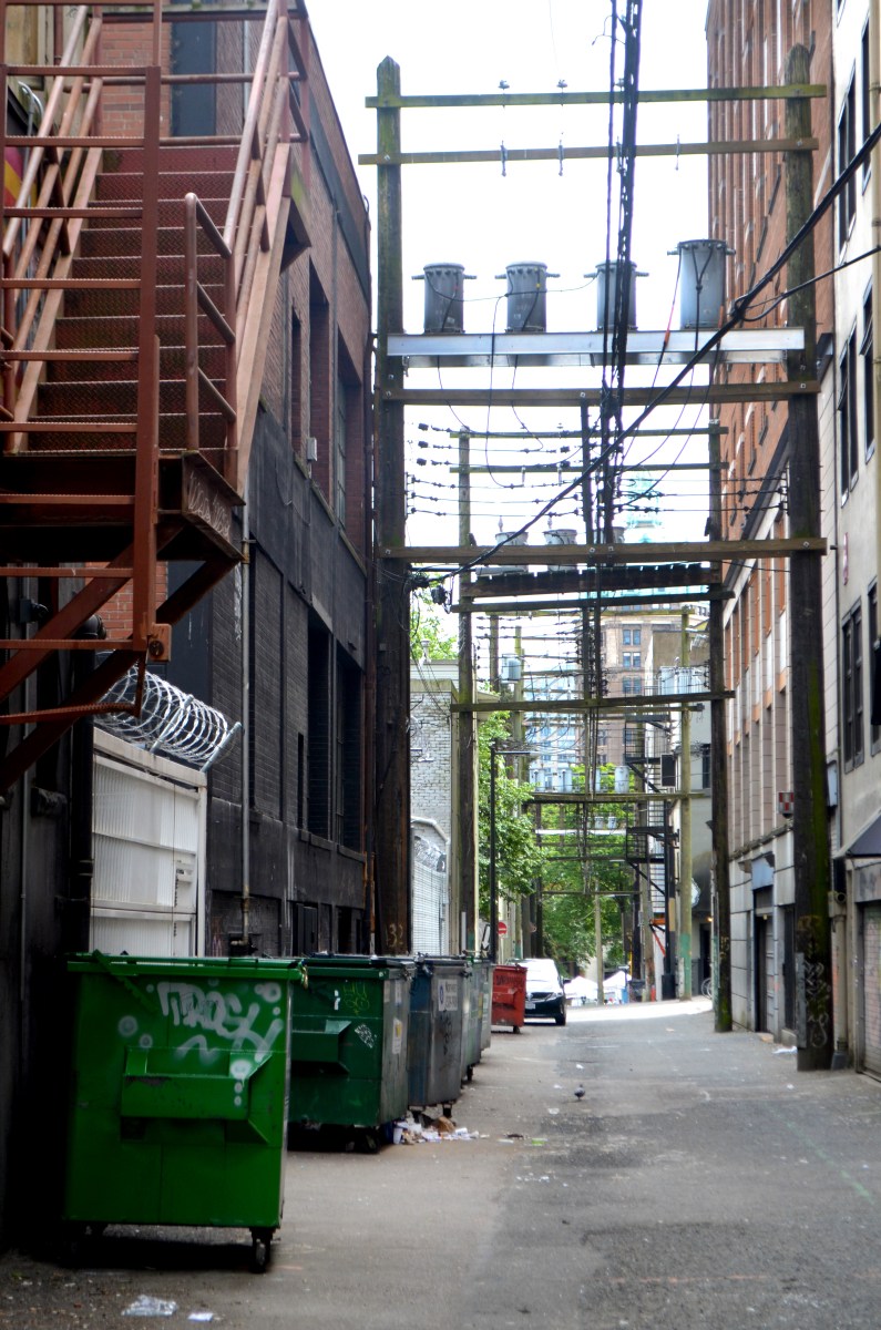 Vancouver alleyway