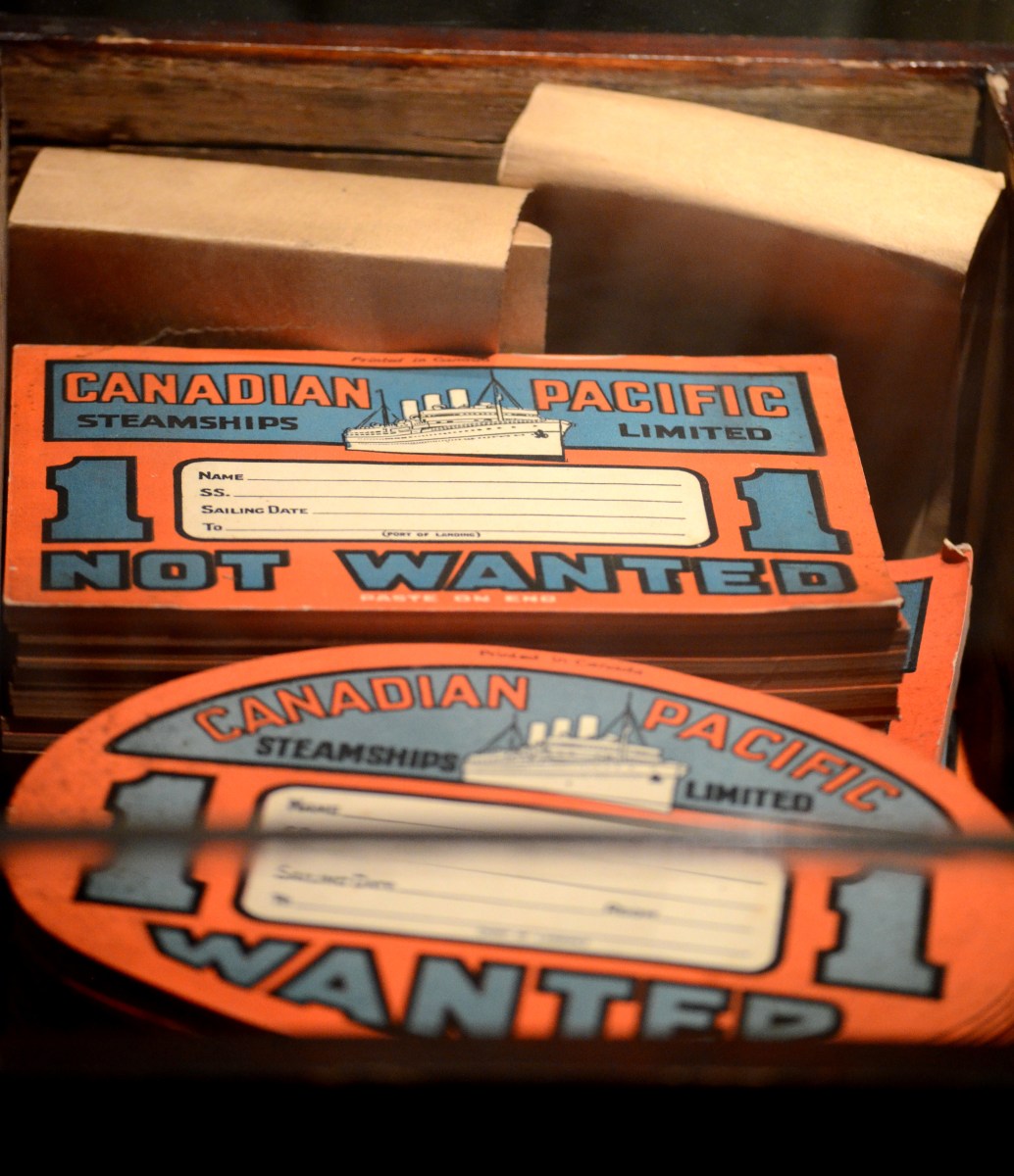 vintage boat tickets