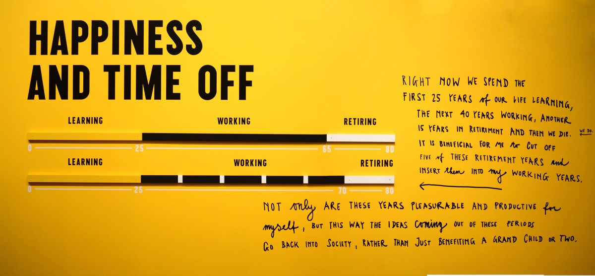 happiness and time off