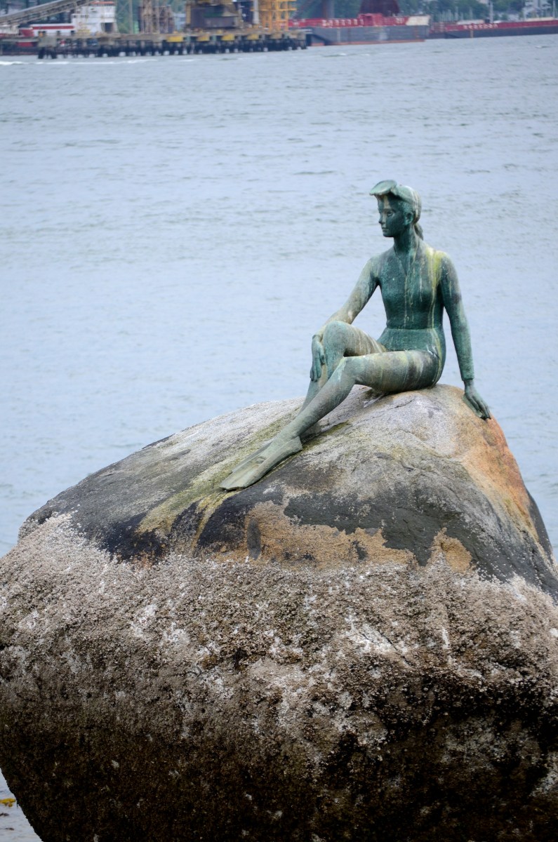 Stanley Park siren sculpture