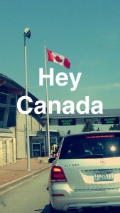 Canada border crossing