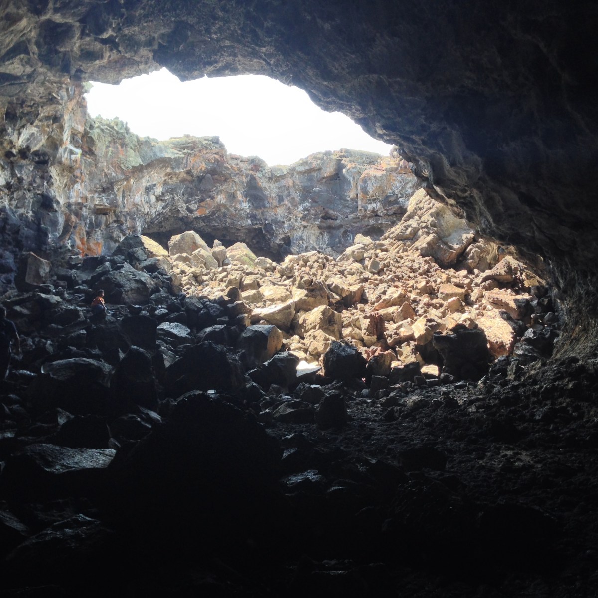 cave with light