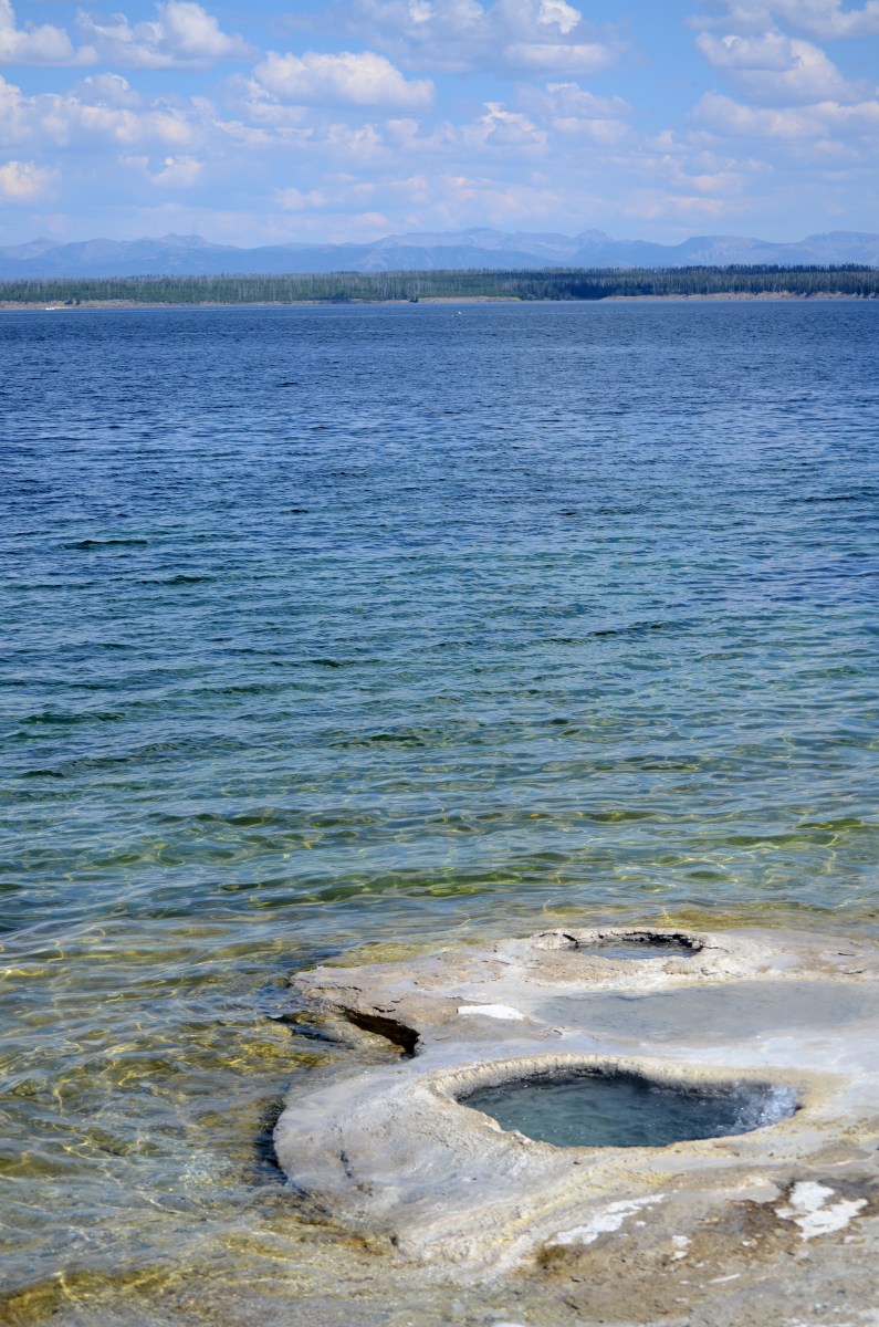west thumb yellowstone lake