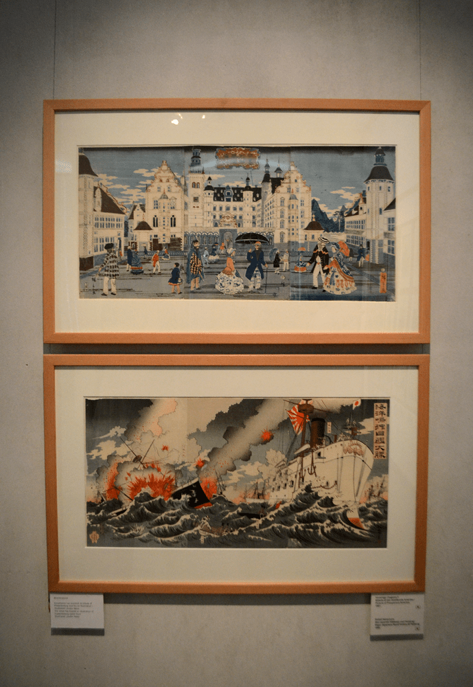 Japanese paintings at Designmuseum Danmark